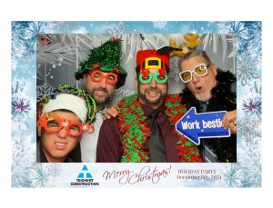 holiday party photo booth christmas 